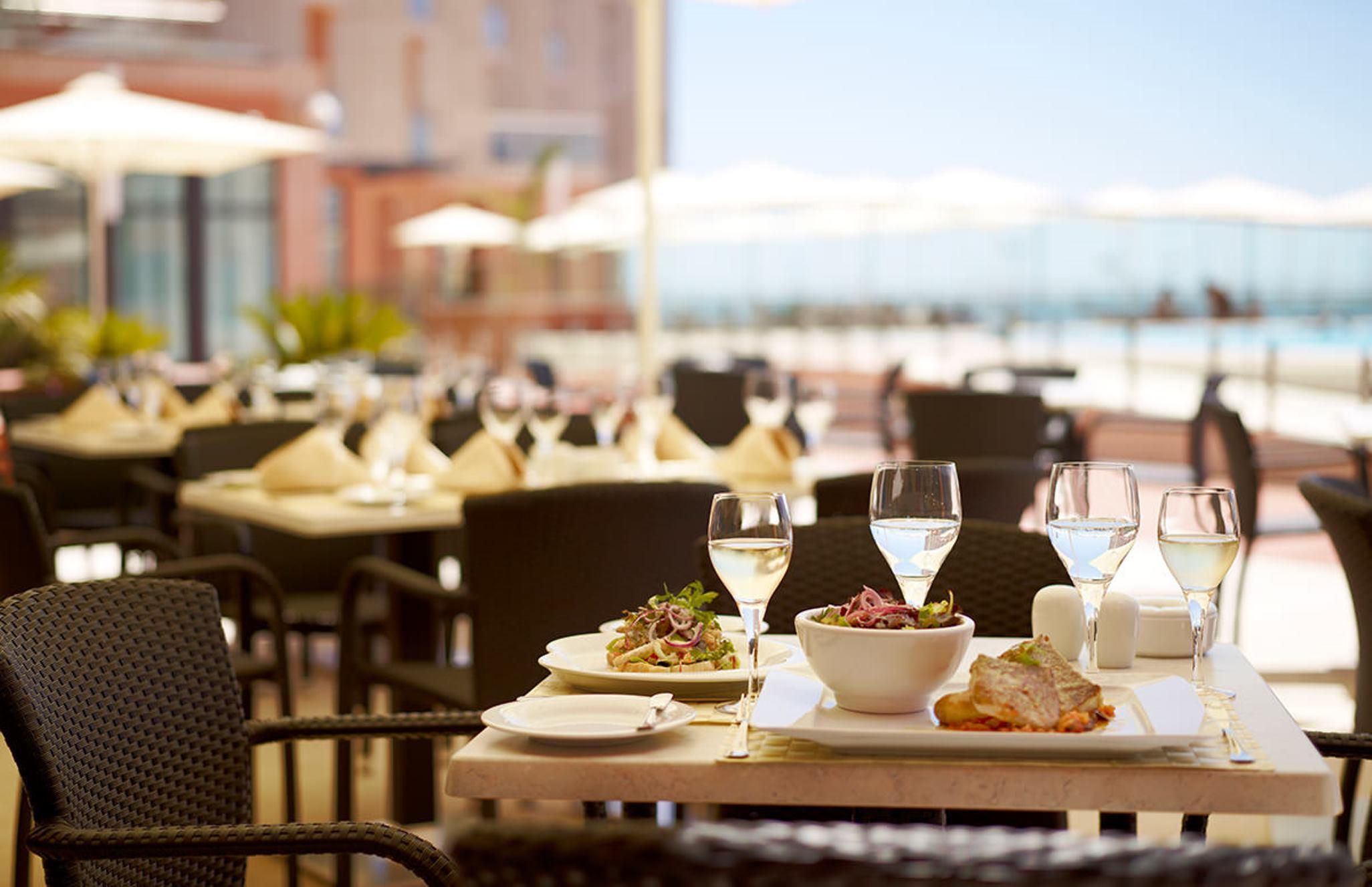 فندق ريال مارينا هوتل آند سبا Olhão المظهر الخارجي الصورة Restaurant
