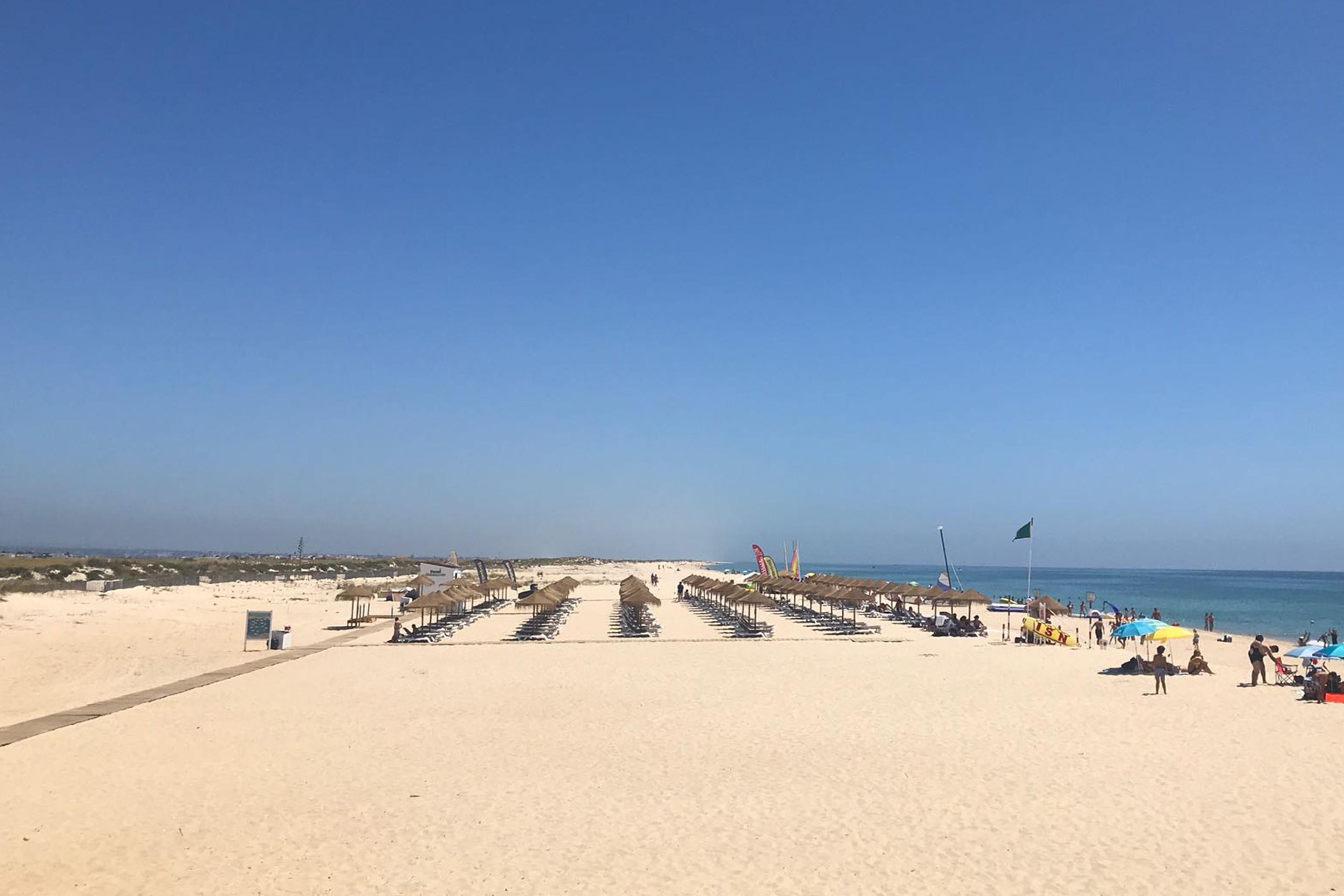 فندق ريال مارينا هوتل آند سبا Olhão المظهر الخارجي الصورة The beach of the resort